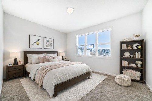 10 Rodelle Common Nw, Calgary, AB - Indoor Photo Showing Bedroom