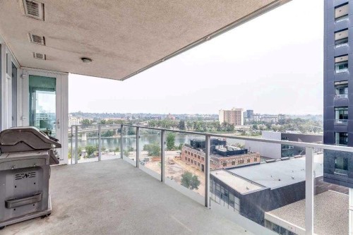 805-519 Riverfront Avenue Se, Calgary, AB - Outdoor With Balcony With View With Exterior