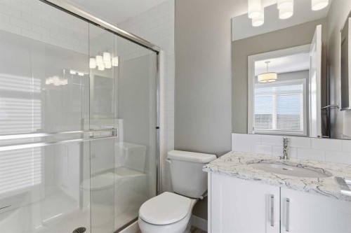 217 Sage Bluff Drive Nw, Calgary, AB - Indoor Photo Showing Bathroom