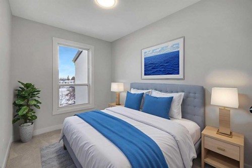 13 Penworth Close Se, Calgary, AB - Indoor Photo Showing Bedroom