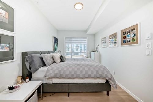 1205-220 Seton Grove Se, Calgary, AB - Indoor Photo Showing Bedroom