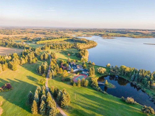 41320 Range Road 232, Rural Lacombe County, AB - Outdoor With Body Of Water With View