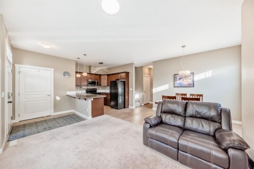 1803 Evanston Square Nw, Calgary, AB - Indoor Photo Showing Living Room