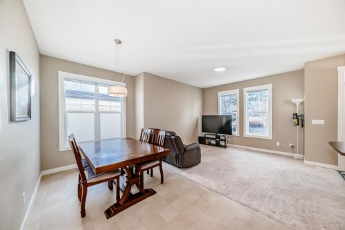 1803 Evanston Square Nw, Calgary, AB - Indoor Photo Showing Dining Room