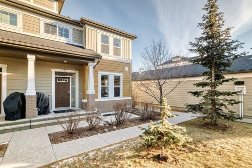 1803 Evanston Square Nw, Calgary, AB - Outdoor With Deck Patio Veranda