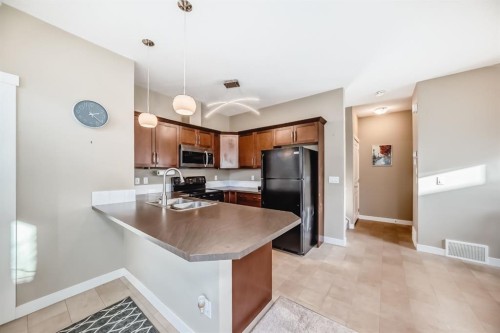 1803 Evanston Square Nw, Calgary, AB - Indoor Photo Showing Kitchen