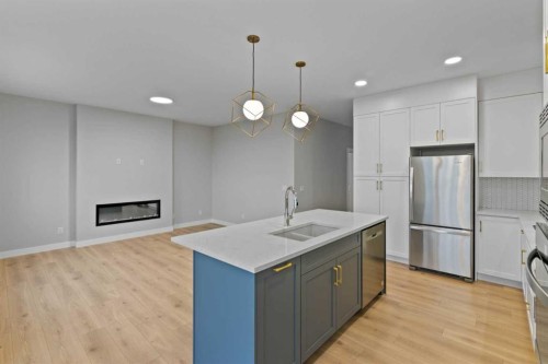 151 Belvedere Crescent Se, Calgary, AB - Indoor Photo Showing Kitchen