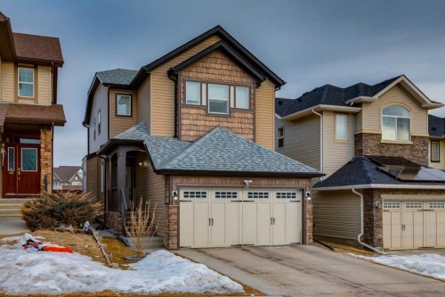 24 Silverado Saddle Court Sw, Calgary, AB - Outdoor With Facade