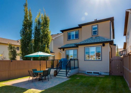 24 Silverado Saddle Court Sw, Calgary, AB - Outdoor With Deck Patio Veranda