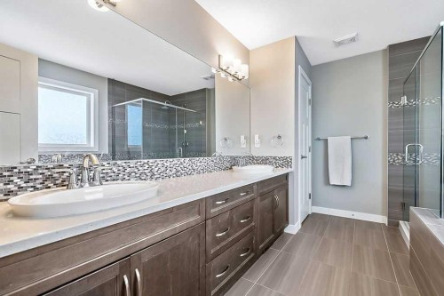 94 Cimarron Springs Circle, Okotoks, AB - Indoor Photo Showing Bathroom