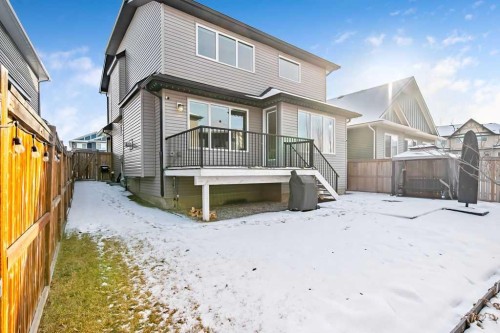 94 Cimarron Springs Circle, Okotoks, AB - Outdoor With Deck Patio Veranda With Exterior