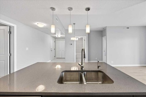 501-24 Varsity Estates Circle Nw, Calgary, AB - Indoor Photo Showing Kitchen With Double Sink With Upgraded Kitchen