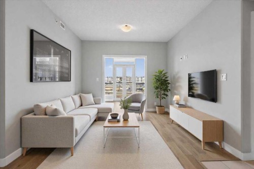 501-24 Varsity Estates Circle Nw, Calgary, AB - Indoor Photo Showing Living Room