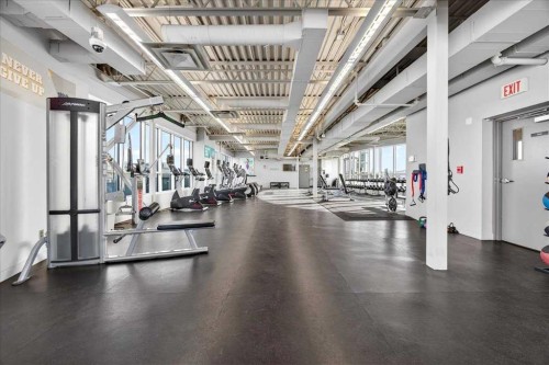 501-24 Varsity Estates Circle Nw, Calgary, AB - Indoor Photo Showing Gym Room