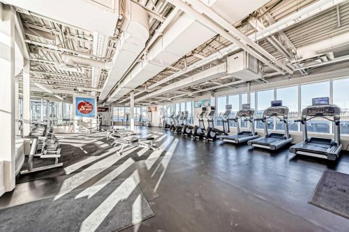 310-24 Varsity Estates Circle Nw, Calgary, AB - Indoor Photo Showing Gym Room