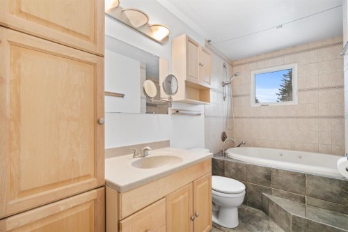 724 Pinecliff Road Ne, Calgary, AB - Indoor Photo Showing Bathroom