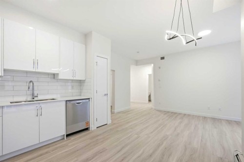 2215-15 Skyview Point Crescent Ne, Calgary, AB - Indoor Photo Showing Kitchen With Upgraded Kitchen