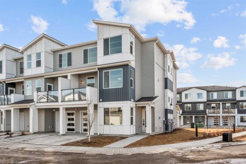 229-65 Belvedere Point Se, Calgary, AB - Outdoor With Balcony With Facade