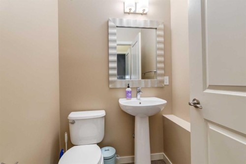 152 New Brighton Grove Se, Calgary, AB - Indoor Photo Showing Bathroom