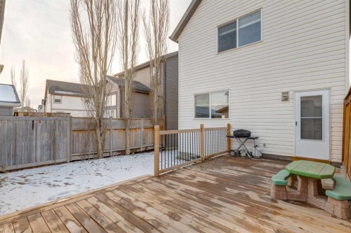 152 New Brighton Grove Se, Calgary, AB - Outdoor With Deck Patio Veranda With Exterior