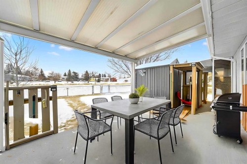 13 Parklane Place, Strathmore, AB - Outdoor With Deck Patio Veranda With Exterior