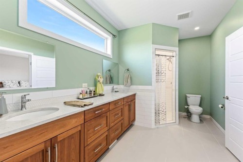 243077 Range Road 255, Rural Wheatland County, AB - Indoor Photo Showing Bathroom