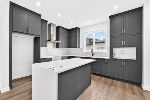 5001 Harmony Circle, Rural Rocky View County, AB - Indoor Photo Showing Kitchen