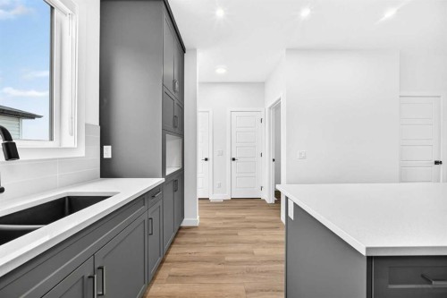 5001 Harmony Circle, Rural Rocky View County, AB - Indoor Photo Showing Kitchen