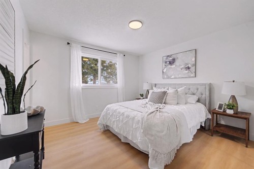 204 Martell Road Ne, Calgary, AB - Indoor Photo Showing Bedroom