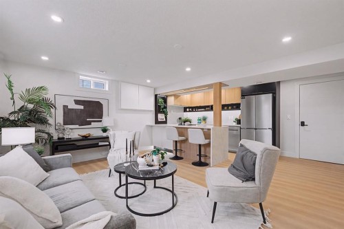 204 Martell Road Ne, Calgary, AB - Indoor Photo Showing Living Room