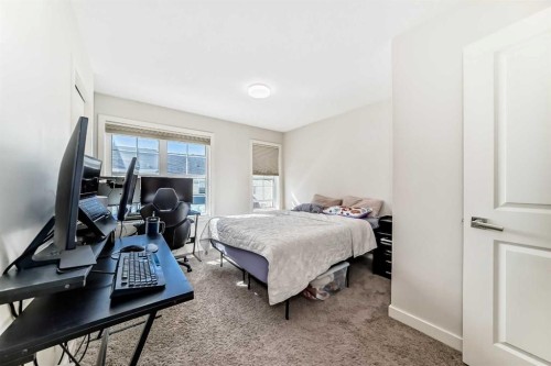 84 Sherwood Row Nw, Calgary, AB - Indoor Photo Showing Bedroom