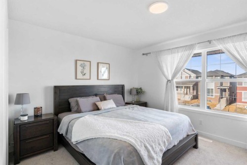 313 Ambleton Drive Nw, Calgary, AB - Indoor Photo Showing Bedroom