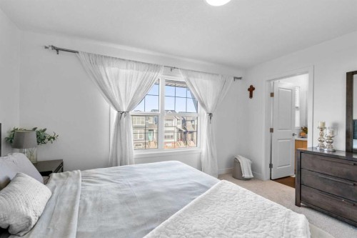 313 Ambleton Drive Nw, Calgary, AB - Indoor Photo Showing Bedroom