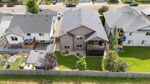 164 Hillcrest Boulevard, Strathmore, AB - Outdoor With Deck Patio Veranda