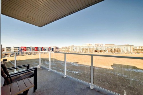 409-4150 Seton Drive Se, Calgary, AB - Outdoor With Balcony With View