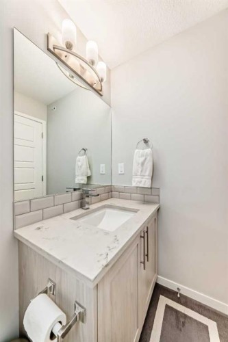 409-4150 Seton Drive Se, Calgary, AB - Indoor Photo Showing Bathroom