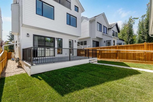 2032 41 Avenue Sw, Calgary, AB - Outdoor With Deck Patio Veranda