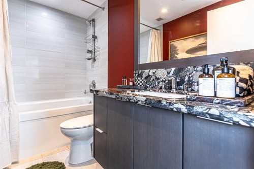 205-519 Riverfront Avenue Se, Calgary, AB - Indoor Photo Showing Bathroom