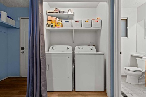 6 Castleglen Road Ne, Calgary, AB - Indoor Photo Showing Laundry Room