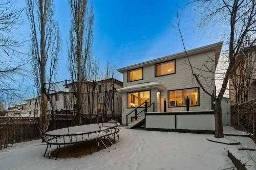18 Simcoe Terrace Sw, Calgary, AB - Outdoor With Deck Patio Veranda