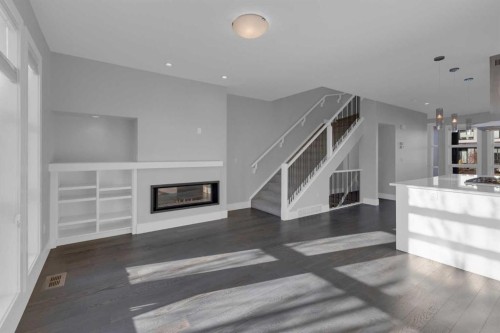 2319 23 Avenue Sw, Calgary, AB - Indoor With Fireplace