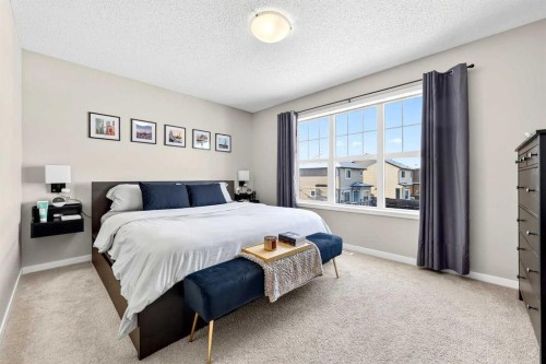 336 Cranberry Circle Se, Calgary, AB - Indoor Photo Showing Bedroom