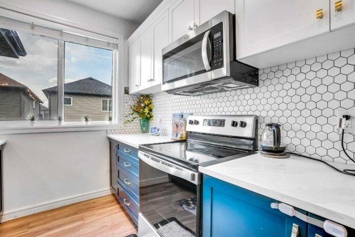 170 Savanna Walk Ne, Calgary, AB - Indoor Photo Showing Kitchen