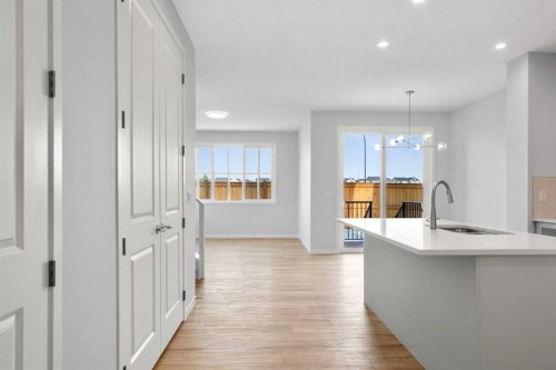659 Buffaloberry Manor Se, Calgary, AB - Indoor Photo Showing Kitchen