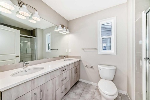 123 Sawgrass Gate Nw, Airdrie, AB - Indoor Photo Showing Bathroom