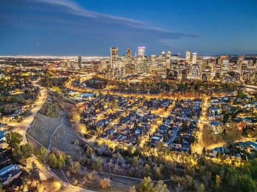 922 5 Street Nw, Calgary, AB - Outdoor With View