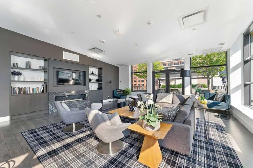 2705-310 12 Avenue Sw, Calgary, AB - Indoor Photo Showing Living Room