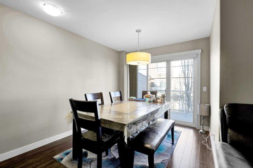 909 Skyview Ranch Grove, Calgary, AB - Indoor Photo Showing Dining Room