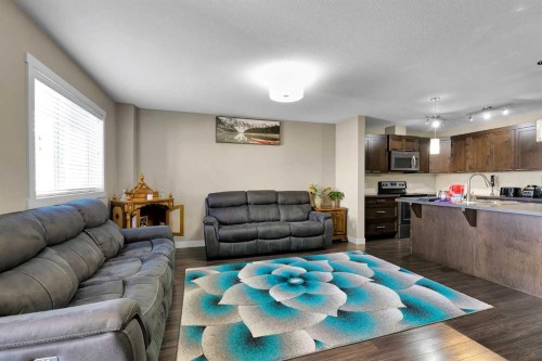 909 Skyview Ranch Grove, Calgary, AB - Indoor Photo Showing Living Room
