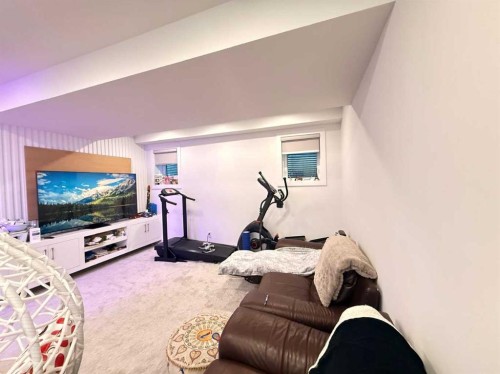 103 Hartford Road Nw, Calgary, AB - Indoor Photo Showing Gym Room